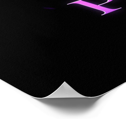 Taube des Friedens Poster (Ecke)