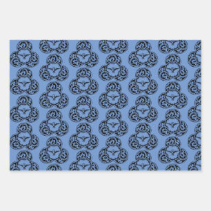 Taube des Heiligen Geistes Christliches Symbol Geschenkpapier Set
