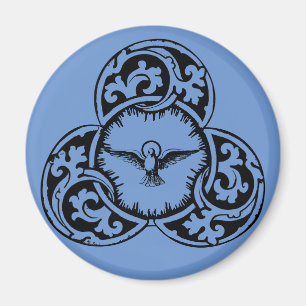 Taube des Heiligen Geistes Christliches Symbol Magnet
