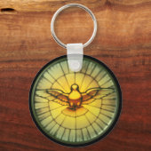 Taube des Heiligen Geistes Schlüsselanhänger (Vorderseite)