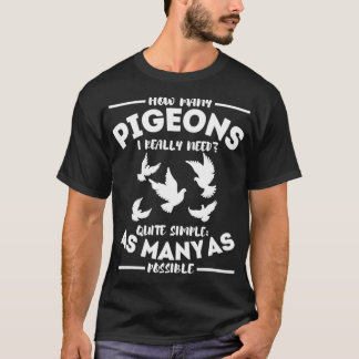 Taube Fancier Bird Carrier Pigeon 15 T-Shirt