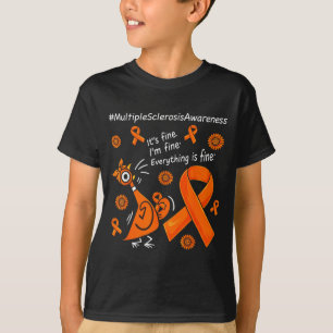 Taube fein fein alles ist fein ms Bewusstsein T-Shirt