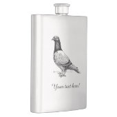 Taube Flachmann (Rechts)