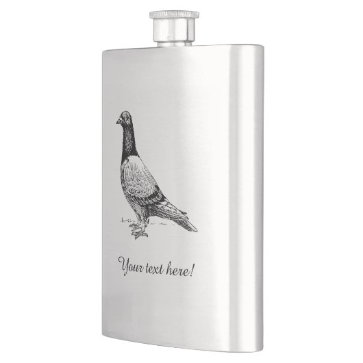 Taube Flachmann (Links)