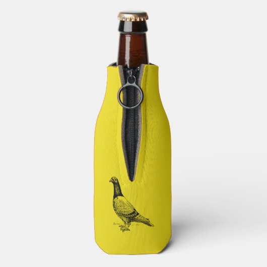 Taube Flaschenkühler (Flasche Rückseite)