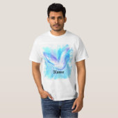 Taube fliegt T-Shirt (Vorne ganz)