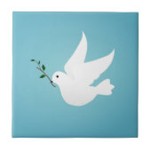 Taube Fliese (Vorderseite)