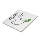 Taube Fliese (Seite)