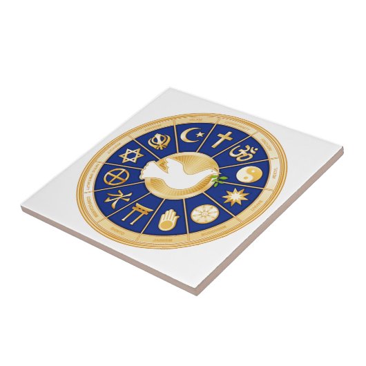 Taube Fliese (Seite)