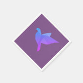 Taube, Frieden, Dove Art Paper Napkins Serviette (Ecke)