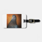 Taube Gepäckanhänger (Vorderseite horizontal)