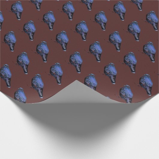 Taube Geschenkpapier (Ecke)