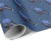Taube Geschenkpapier (Rolleneckpunkt)