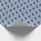 Taube Geschenkpapier (Ecke)