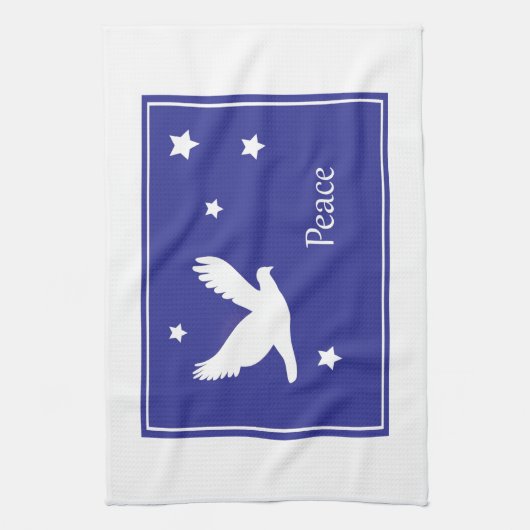 Taube Geschirrtuch (Vertikal)