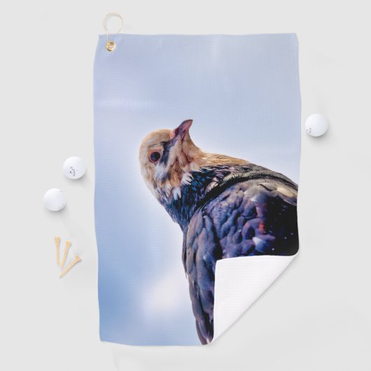 Taube Golfhandtuch (Insitu)