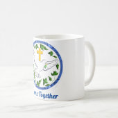 Taube Kaffeetasse (VorderseiteRechts)