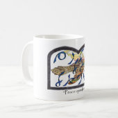 Taube Kaffeetasse (Vorderseite Links)