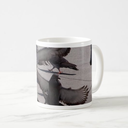 Taube Kaffeetasse (VorderseiteRechts)