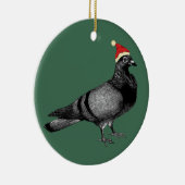 Taube Keramik Ornament (Rechts)