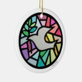 Taube Keramikornament (Rechts)