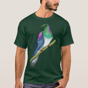Taube Kereru Neuseeländischer Vogel T-Shirt
