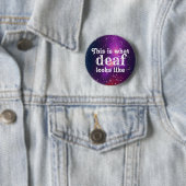 Taube kundengerechte Galaxie-Identität Button (Beispiel)