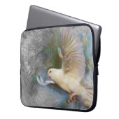 Taube Laptopschutzhülle (Vorderseite Links)