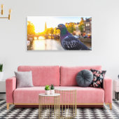 Taube Leinwanddruck (Insitu (Wohnzimmer))