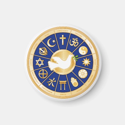 Taube Magnet (Vorne)