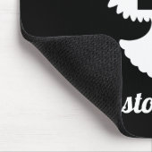 Taube mit Cross Mouse Pad Mousepad (Ecke)