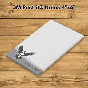 Taube mit Kreuz Post-it Klebezettel