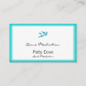 Taube mit Niederlassung Visitenkarte (Vorderseite)