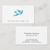 Taube mit Niederlassung Visitenkarte (Vorne/Hinten)