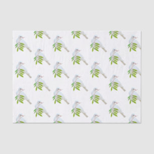 Taube mit Olive Branch Tissue Seidenpapier