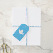 Taube mit Olivenzweig Geschenkanhänger (Mit Garn)