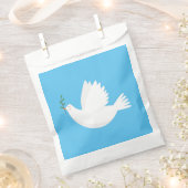 Taube mit Olivenzweig Geschenktütchen (Ausgeschnitten)