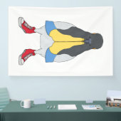 Taube mit Schuhen Banner (Messe)