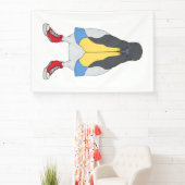 Taube mit Schuhen Banner (InSitu)