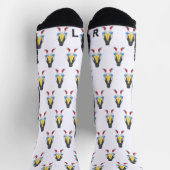 Taube mit Schuhen Socken (Oben)