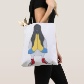 Taube mit Schuhen Tasche (Von Nahem)