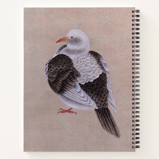 Taube Notizblock (Rückseite)