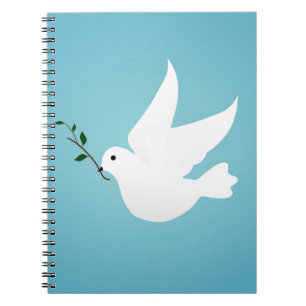 Taube Notizblock
