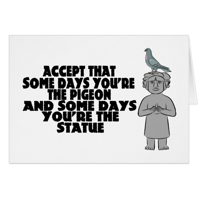 Taube oder Statue (Vorderseite (Horizontal))