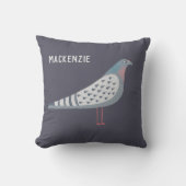 Taube Personalisiert Kissen (Vorderseite)