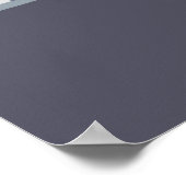 Taube Personalisiert Poster (Ecke)
