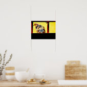 Taube Poster (Küche)