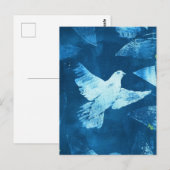 Taube Postkarte (Vorne/Hinten)