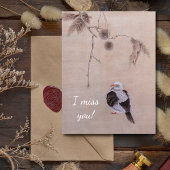 Taube Postkarte