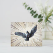 Taube Postkarte (Stehend Vorderseite)